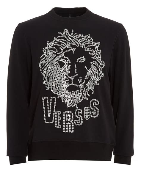 versus versace sweatshirt|Versace sweaters for men.